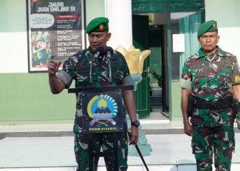 Dandim Boyolali Apelkan Anggota Untuk Kesiapan HUT Ke-79 TNI di Jakarta 