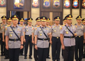 Kapolri Pimpin Pelantikan Sejumlah Kapolda dan Pengukuhan 2 Jabatan Baru di Polri