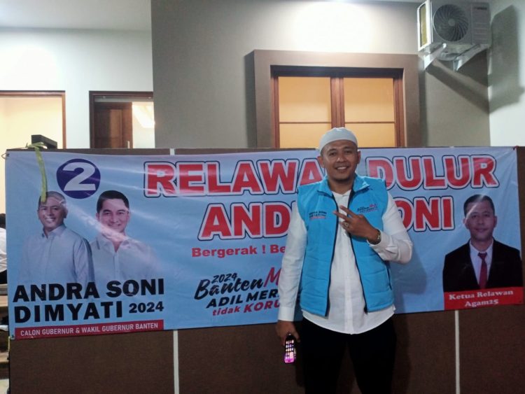 Relawan Dulur Andra Soni Grebek Kampung Carita Bawakan Program Sekolah Gratis, Jaminan Kesehatan dan Program Desa Unggul