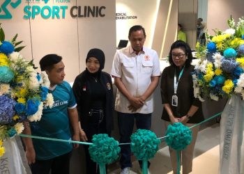 Tri Adhianto Hadiri Grand Opening Sport Clinic RS EMC Pekayon