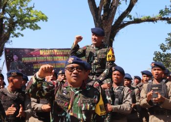 Kapolda Banten Pimpin Upacara Pembaretan Bintara Remaja Dan Tamtama Remaja Satbrimob Polda Banten