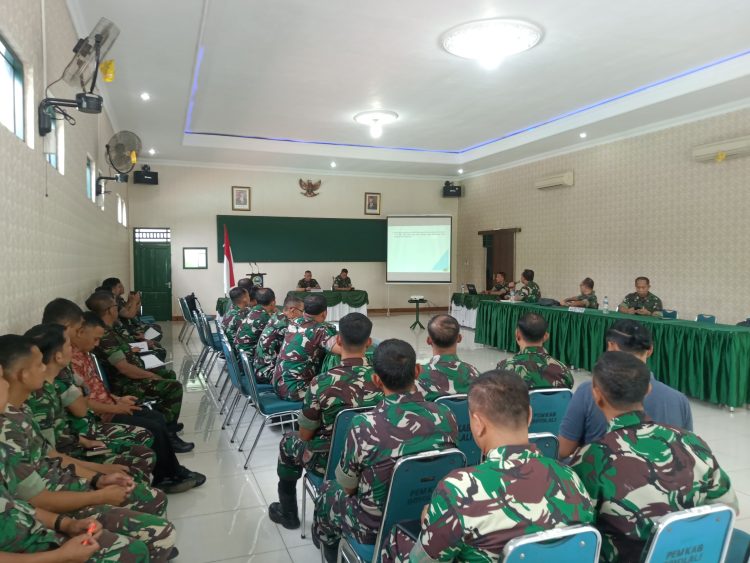 Dandim Boyolali Terima Tim Audit Itdam IV/Diponegoro
