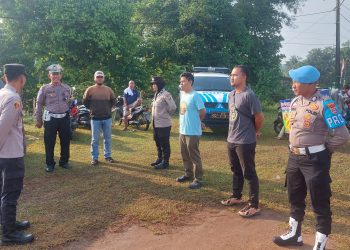 Polres Serang Gelar Pengamanan Kampanye Pertemuan Tatap Muka Paslon Bupati Serang 