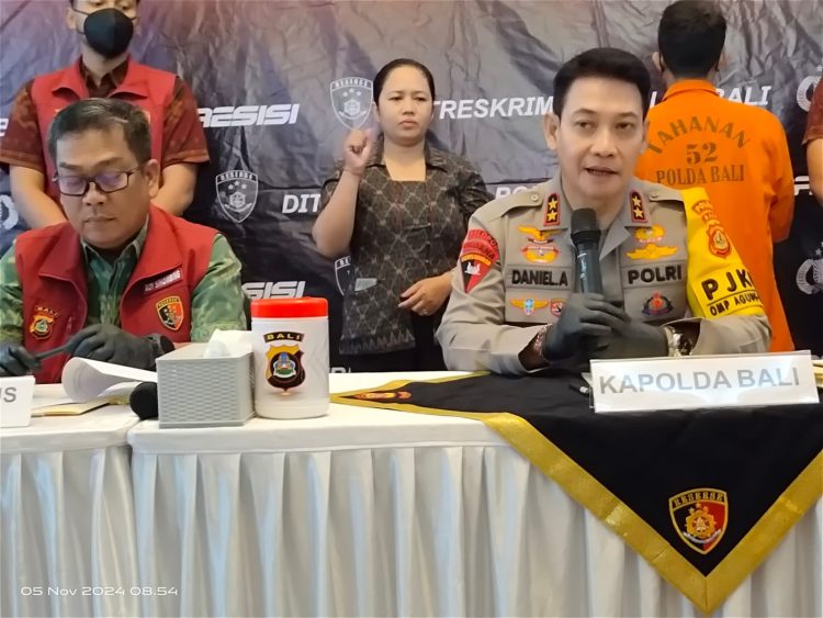 Ungkap Pegadaian Ilegal Polda Bali Tetapkan 1 Tersangka Amankan 3 Mobil & 21 Motor