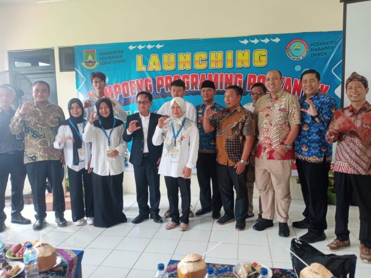 Launching Programing Kampung Posyantek Lebak Denok
