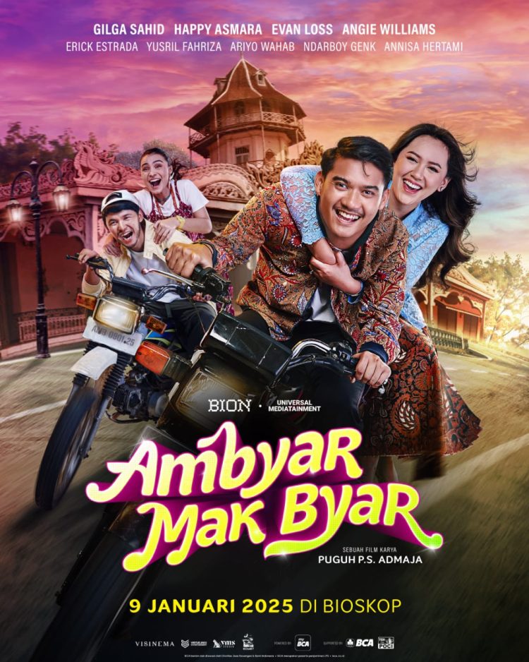 Film Hyperlocal Pertamanya, Ambyar Mak Byar Dibintangi Happy Asmara dan Gilga Sahid