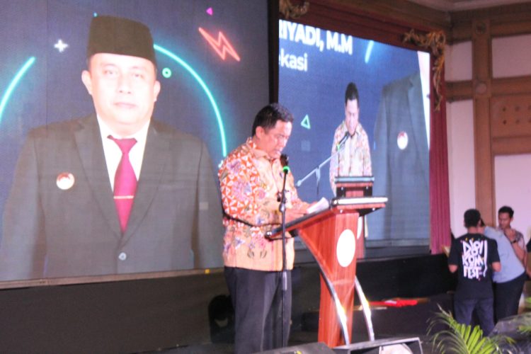 Kasdim 0509/Kabupaten Bekasi Hadiri Digital Komunikasi Festival 2024