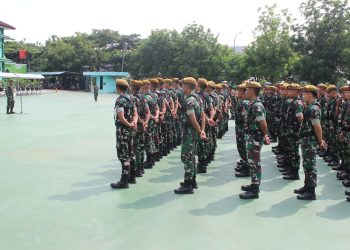 Korem 051/Wkt Gelar Apel Pengecekan Pasukan BKO untuk Amankan Pilkada Serentak 2024