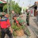 Koramil 03/Pasar Rebo Peduli Kebersihan, Kembali Gelar Karya Bhakti
