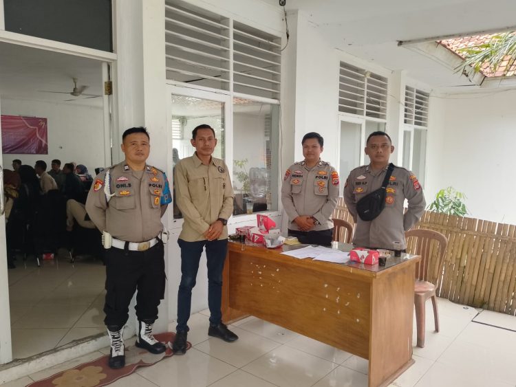 Polres Serang Gelar Pengamanan Rapat Pleno Rekapitulasi hasil pemungutan Suara Pilkada 2024