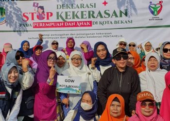  Pj Wali Kota Bekasi Gani Muhamad Kampanyekan Stop Kekerasan