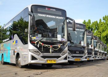 KAI Dukung Operasional BISKITA Trans Wibawa Mukti di Stasiun LRT 