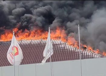 Kebakaran di Kantor KPU Morowali, Polda Sulteng Pastikan Logistik Surat Suara Pilkada Aman