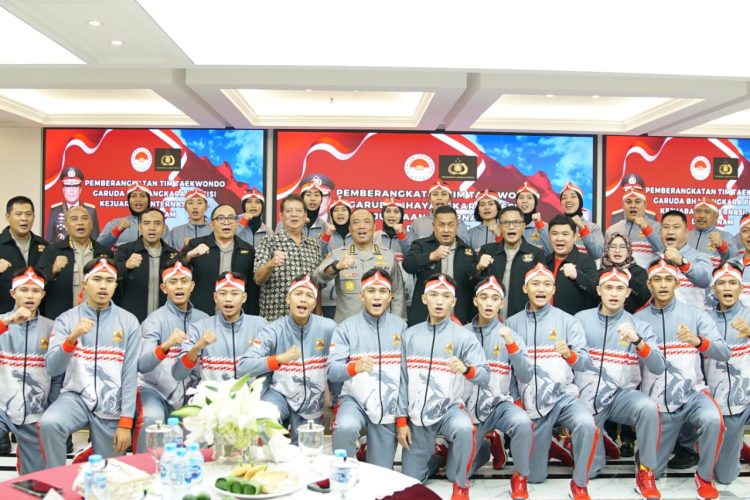 Tim Taekwondo Polri Sabet 7 Medali Emas