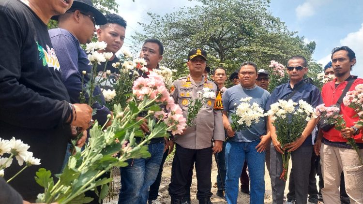 Polres Serang Dirikan Posko Penghalau Truk Pasir, Program PECAK