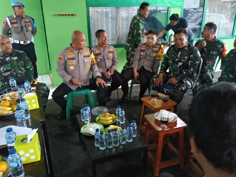 Ngariung Iman Ngariung Aman, Kapolres Serang Bersama Personel TNI 