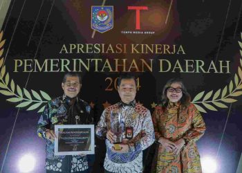 Pemprov DKI Jakarta Terima Penghargaan Aspek Kinerja Total Tingkat Provinsi