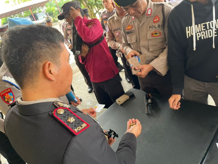 Mitigasi Pelanggaran, Kapolres Serang Kumpulkan Personel Pemegang Senpi