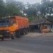 Pospam Nataru Jawilan Putar Balik Truk Muatan Pasir