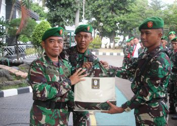 Prajurit Korem 051 Wijayakarta Terima Dukungan Kaporlap dari KASAD Jenderal TNI Maruli Simanjuntak