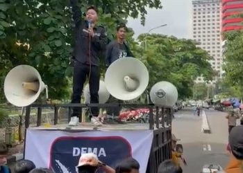 Ratusan Mahasiswa Desak Harun Masiku Segera di Tangkap, Kawal KPK RI Sampai Tuntas