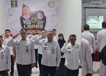 Lembaga Pemasyarakatan Idi Ikuti Zoom Meeting Apel Bersama Awal Tahun 2025