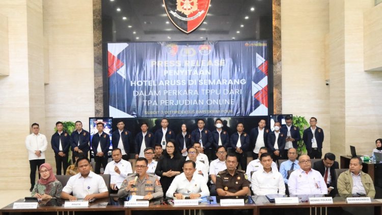 Bareskrim Polri Sita Hotel Aruss Semarang, TPPU Perjudian Online