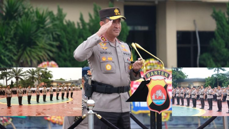 Kapolda Irjen Pol Suyudi Pimpin Sertijab PJU Polda Banten