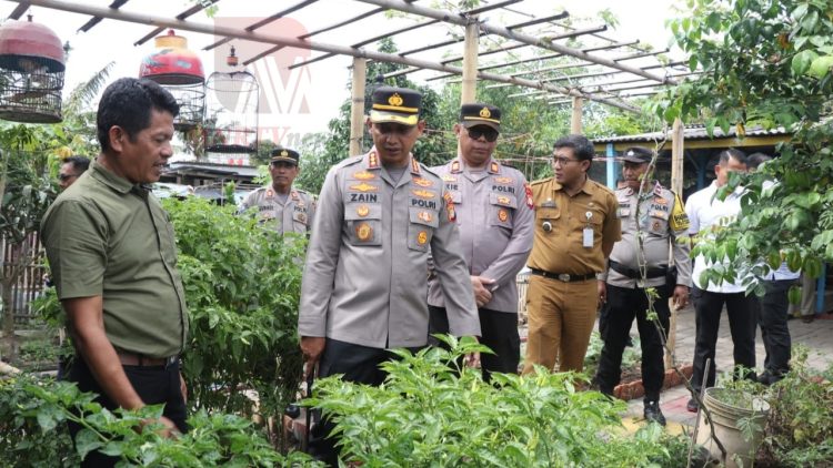 Dukung Program Presiden Prabowo, Polres Metro Tangerang Gandeng KWT jadikan Lahan Produktif 