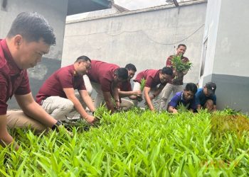 Lapas Banyuwangi Salurkan Hasil Panen Sayuran untuk Keluarga Warga Binaan