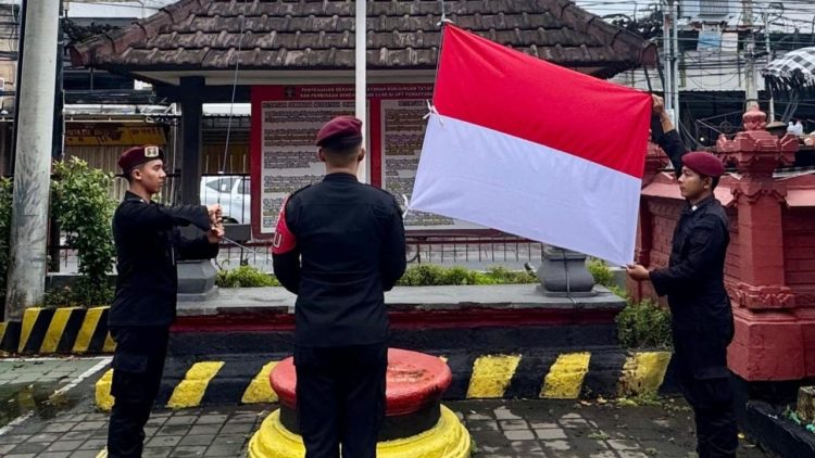 Wujud Cinta Tanah Air dan Menumbuhkan Nasionalisme, Lapas Kerobokan Kibarkan Bendera Merah Putih Setiap Pagi 