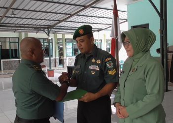 Dandim 0614 Kota Cirebon Lepas Anggota Purna Tugas