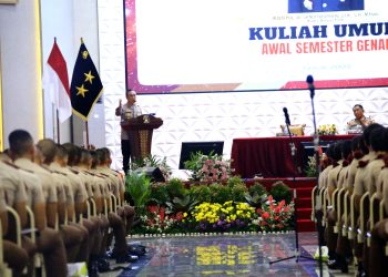 Kadiv Humas Sandi Tekankan Taruna Akpol Harus Jadi Agen Cooling System