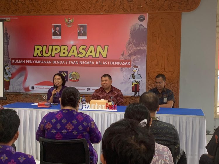 Kalapas Kelas IIB Tabanan Ikuti Penguatan Kanwil Ditjenpas Bali