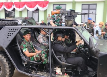 Letkol Inf Danang Hadiri Peresmian Pembangunan Tahap I Batalyon Intai Tempur Kostrad