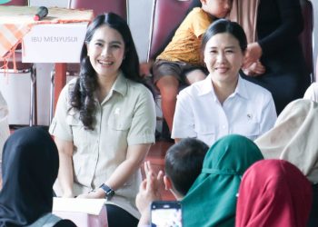 Wamen PPPA Tinjau Program Makan Bergizi Gratis Bagi Ibu Hamil, Ibu Menyusui dan Balita