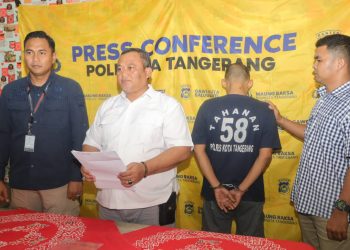 Polisi Tangerang Ringkus Pengedar Narkoba Jenis Sabu di Cikupa