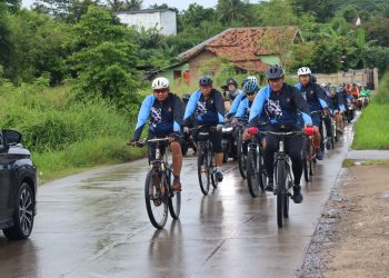 HUT ke 21, Polda Banten FUN BIKE dan Baksos