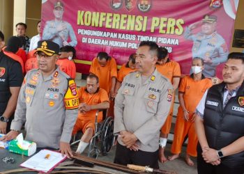 Dua Pelaku Tawuran Tewaskan Satu Orang Ditangkap Resmob Polres Serang