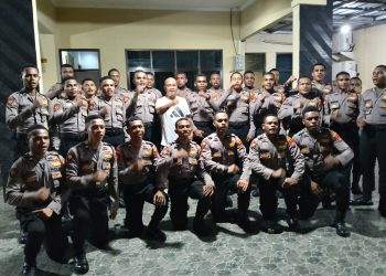Pembinaan Bintara Remaja Papua, Ini Pesan Kapolres Serang