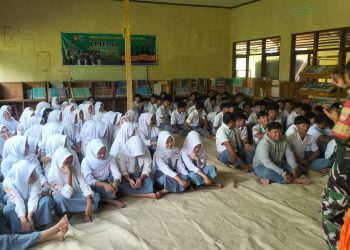 Koramil Juwangi Bangkitkan Minat Siswa Menjadi Prajurit TNI