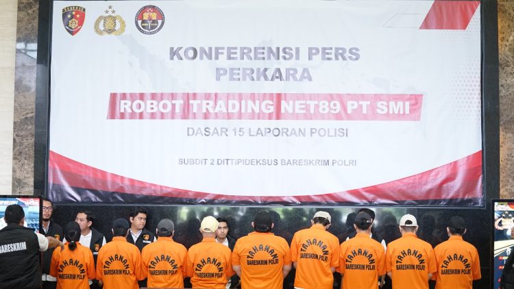 Bareskrim Polri Sita Miliaran Uang Hingga Aset dari Kasus Net89