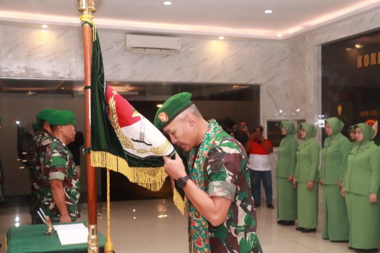 Makorem 051 Wijayakarta Menggelar Penyambutan Calon Danrem Baru