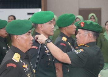 Tongkat Estafet Jabatan Danrem 051 Wijayakarta Diserahterimakan