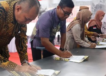 Lapas Gorontalo Gelar Penandatanganan Perjanjian Kerja Sama Dengan Instansi 