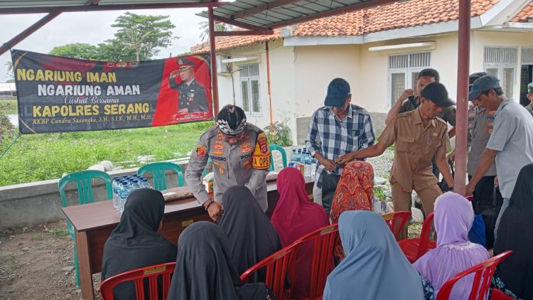 Kapolres Ingatkan Kondusifitas Kamtibmas dan Ketapang di Acara Silaturahmi bersama Warga Nelayan