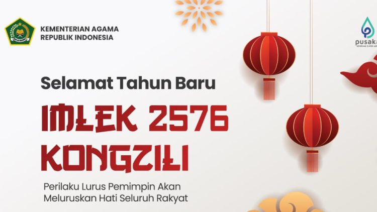 Menag Nasaruddin Umar: Imlek 2576 Momentum Perbaiki Diri dan Perkuat Persatuan