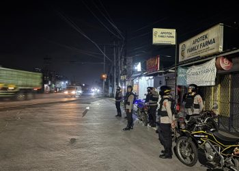 Antisipasi Gangguan Kamtibmas, Polresta Tangerang Gelar Patroli Malam