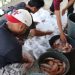 Panen Perdana Ikan Nila Merah, Kapolres Serang Bagikan 350 Kg Hasil Bioflok Program Ketapang