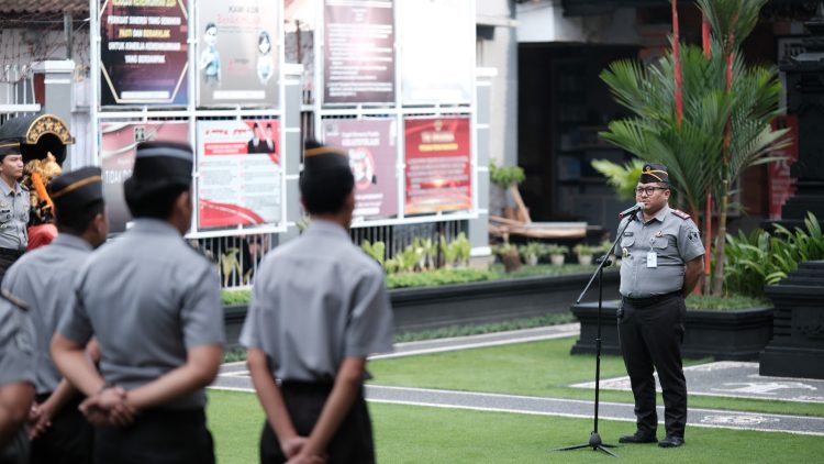 Kalapas Tabanan Pimpin Apel Perdana, Ajak ASN Tingkatkan Sinergi dan Kompak